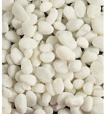 OOGarden - Galet de marbre blanc roulé 40/60 mm en sac de 25kg