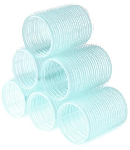 XIUsheUA Bigoudis Auto-adhésifs for Filles, 6 pièces, sans Fer, créatif, Portable, Pratique, sans Chaleur, Outil de Coiffure pour Les Salons de Coiffure, Les coiffeurs