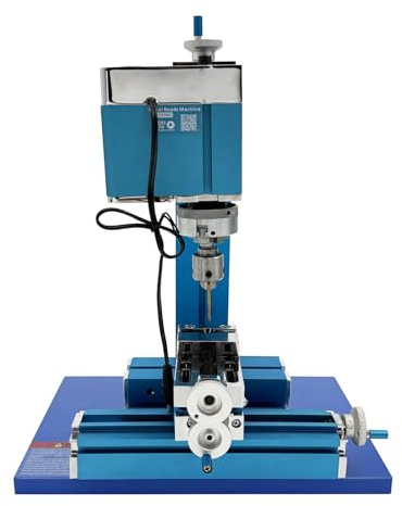 INTBUYING 100V-240V Mini Milling Machine The Buddhist Bead Cutting Tool 60W Wood Milling Lathe Machine DIY Miller