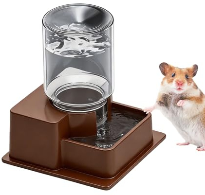 Dispensador de Agua para Reptiles, Plato automático de terrario, de Tortuga de camaleón, para Alimentar a Tortugas, lagartos, Serpientes, Ranas, cangrejos ermitaños