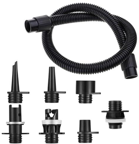 Paddle Board Pump Attachment | Nozzle Tool Kit for Paddleboard | Pontoon Inflator Hose Set | for Boat Kayak Pontoon Raft Beach Lake Pool Outdoor Camping