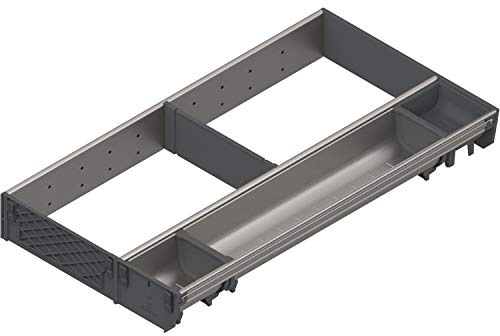 BLUM ORGA-LINE Besteckeinsatz Facheinteilung Set ZSI.XXXKI3N, NL 550mm, grau