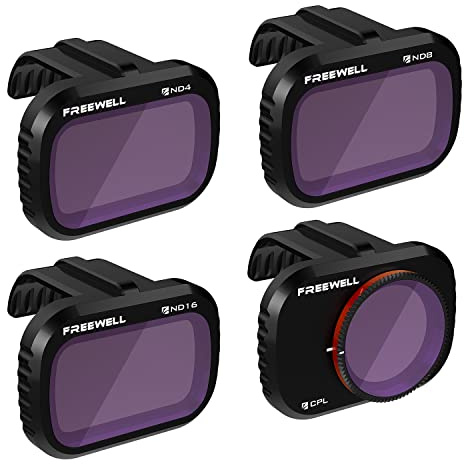 Freewell Standard Day - 4KSeries - 4Pack Filters Kompatibel mit Mavic Mini/Mini 2/Mini SE/Mini 2 SE