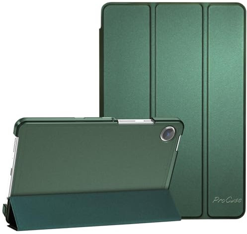 ProCase Slim Case for Galaxy Tab A11 (2025) / A9 (2023) 8.7 Inch, Lightweight Stand Protective Hard Back Shell Cover Case for Galaxy Tablet A11 / A11(LTE) /A9 8.7 -Mgreen