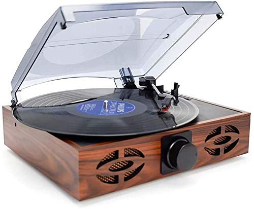 Lettore vinili vintage, giradischi in vinile Antico retrò classico moderno casa soggiorno grammofono europeo