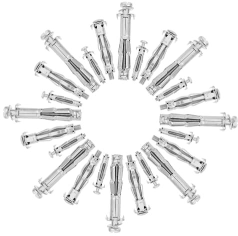 SOESFOUFU 30stücke Hohlwandanker Expansionsbolzen Hohlwandbefestigungsmuttern Trockenbauhohlanker Hohlwandanker Für Trockenbau Wandanker Für Hohlplatten