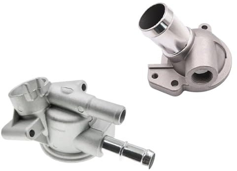 Termostato de Motor de Coche 1/2/3/4 Uds. Carcasa del termostato de refrigerante, termostato y sensor 19311-P08-000/apto for HONDA CIVIC 1992-1995 DEL SOL D15 1993-1997 Termostato de coche(2PCS-2)