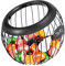 CROWNSHOP Coffee Pod Holder Coffee Pod Basket for Counter Coffee Bar Coffee Capsule Metal Coffee Capsule Storage for Counter Coffee Station Organizer Coffee Bar Accessories