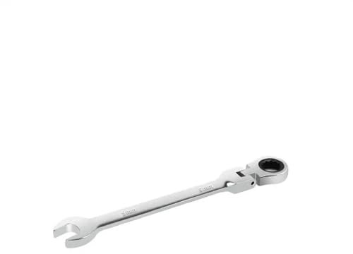 KFXYSM Wrench,Spanner 6mm 7mm 8mm 9mm 10mm 11mm 12mm 13mm 14mm 15mm 16mm 17mm 18mm 19mm Reversible Ratchet Wrench Ratcheting Socket Spanner Nut Tools(9mm)