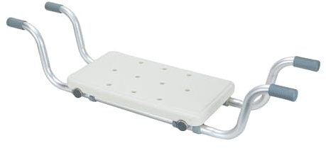 GREENSAPPIRE Bath Seat for Adults & Elderly – Over Bath Seat with Non Slip Handles, Quick Drainage Bath Board, Universal Fit Bathtub Seat, No Assembly Required