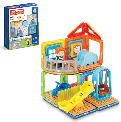 Magformers 705008 Magnetic Toy, Blue, 28.7 x 6.5 x 24.7