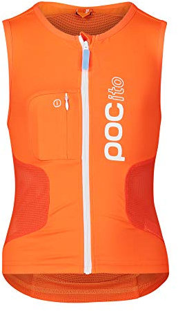 POC Unisex-Youth Pocito Vpd Air Vest Body Armour, Fluorescent Orange, M EU