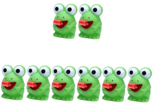 VICASKY 8stücke Frosch Squeeze Spielzeug Niedliches Tier-spielzeug Für Stressabbau Mitgebsel Für Kindergeburtstage Und Kreative Partys Leicht Und Kompakt Für Viel Spaß