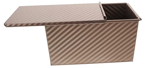 Cabilock Nonstick Brotbackform Aus Kohlenstoffstahl Mit Deckel Vielseitige Kastenform Für Toast Kuchen Und Für Heimische Bäckerei