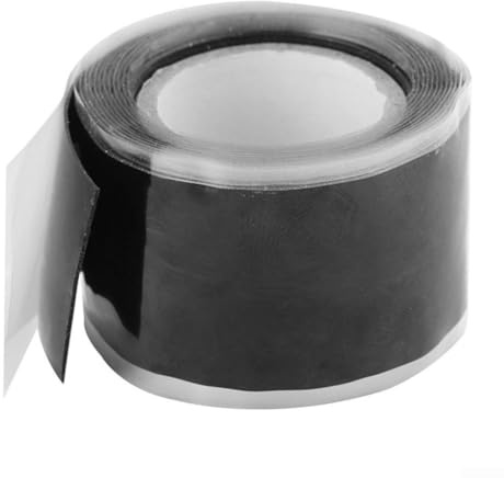 Cinta de agarre de silicona para equipos de gimnasio, ideal para barras, mancuernas, barras de dominadas y más, aislamiento autofusible de 2 5 cm x 500 cm (2,5 x 500 cm)