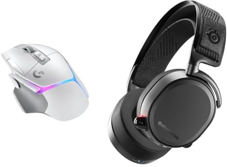 Logitech G502 X PLUS & SteelSeries Arctis Pro Wireless - Gaming