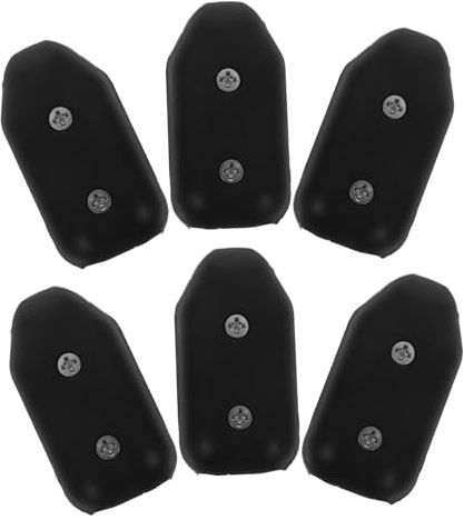 PRETYZOOM 6 Morsetti Per Corda in Nylon 8 Mm, Clip Per Zaino Resistente Alle Intemperie, Morsetti Di Fissaggio Per Funi Intrecciate e Alpinismo, Accessori Per Arrampicata e Uso Esterno