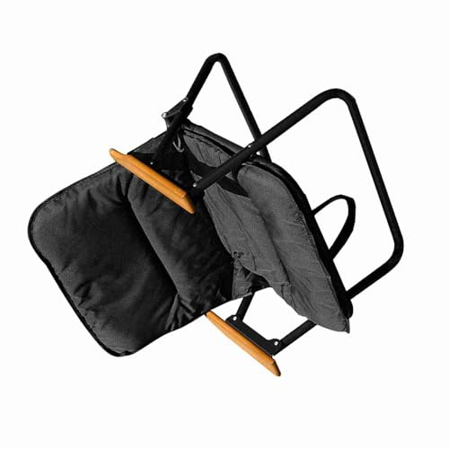aqxreight Utomhus Camping Fällbara Enstol Portable Camping Beach Recliner Stol med Kudde Kräver Installation Av Fällbar Stolfolkt Campingstolfällningsfolder Ordförande Ordförande (Enstol)