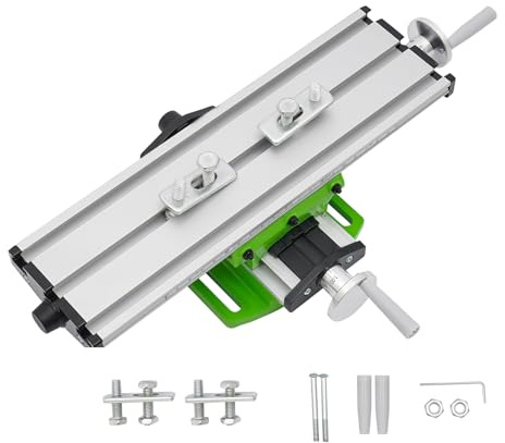 TouSuaRSi Fresadora para fresadora, mesa de trabajo multifunción con escala para mini taladros de mesa, portabrocas eléctricos y otros dispositivos pequeños