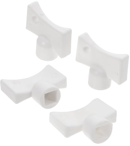 PENIKOKO 4pcs Radiator Bleed Key Set Square Socket Valve Key Metal Faucet Valve Tool for Plumbing Heater Air Venting Small Radiator Repair