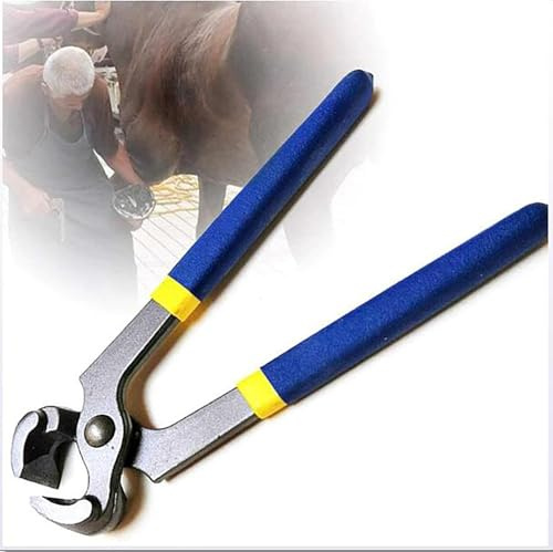 BLUEZY Cortaúñas para Cortar Pezuñas Cortaúñas, Esquiladora Caballos, Herramientas De Herrador para Cortar Pezuñas De Caballos Tijeras De Metal para Ovejas Cerdos Ganado Caballos