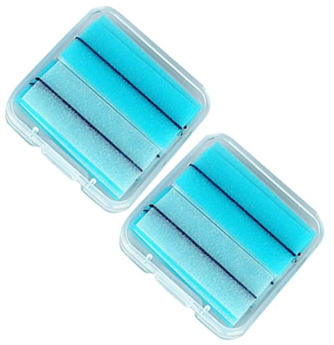 HOUDERCO Self-adhesive Lash Strips Providing Natural Look with Jelly Glue 2 Boxes Quick Application Band Lash Glue Liner and Comfortable Wear for Artificial Eyelashes