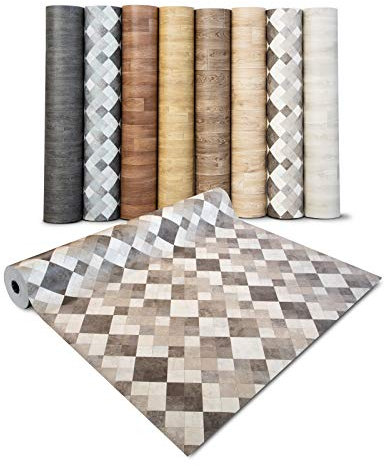 casa pura Rivestimento pavimento in PVC Pellicola in vinile per mobili e pavimenti adesivi effetto mosaico pavimento in PVC rotolo antiscivolo e 100% ecologico (ispetto Mosaico Sabbia 100 x 600 cm)