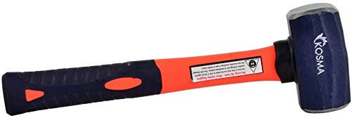 Kosma Club Hammer with Fibreglass Handle 2.5 Lb | Drilling Hammer