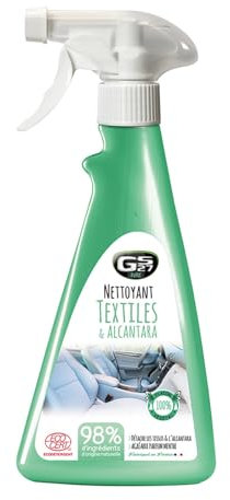 GS27 - Nettoyant Textiles et Alcantara GS27 Pure Ecocert - Nettoyant Moquette Voiture et Tissus intérieurs - 500 ml