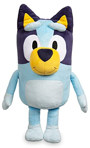 BlueY Jumbo Plush 40 Zentimeter Plüschtier Hund Farbe Blau, wie in der Kinderserie, weich und kuschelig, zum Umarmen und Begleiten Ihrer Kinder, Prominent (BLY05000)
