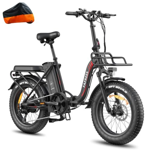 Fafrees F20 MAX [ Offiziell ] E-Bike Herren 20 Zoll 48V 30AH Akku Fatbike Ebike Klapprad, E Bike Damen Elektrobike Mountainbike Bremslicht 54N.m, Elektrofahrrad 150kg