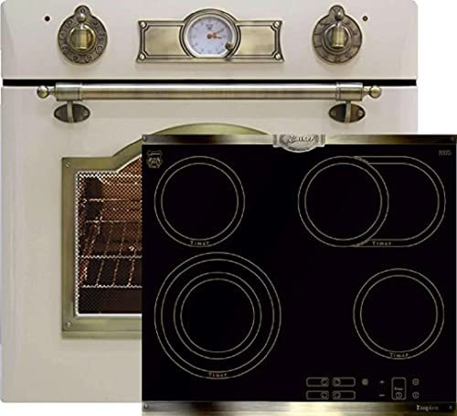 Kaiser Set/horno eléctrico empotrable EH 6355 ElfEm 67L + KCT 6385 Em placa vitrocerámica 60 cm