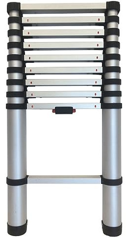 HAILO Echelle télescopique 2.9 mètres à échelon - Selekta - Matériel et aménagement d'atelier