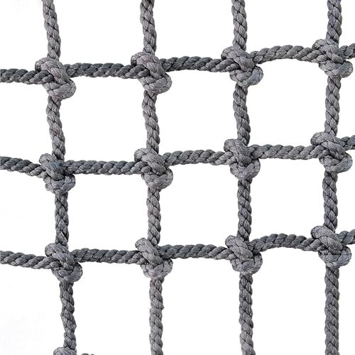 Kinder Klettergerüst NetzTreehouse Strickleiter, Außen, Zaunnetz, Innen(2 * 2m(6.6 * 6.6ft))