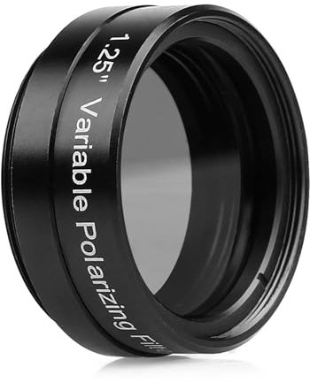 1.25 Filtro Variable Polarización para Telescopio Monocular Astronomys Y Ocular Viendo para Planeta