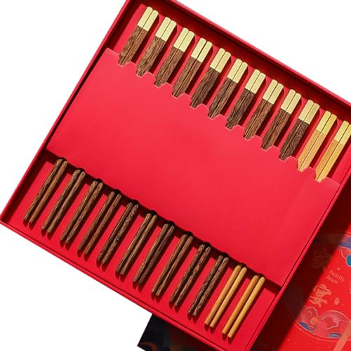 Juego de regalo de palillos chinos reutilizables de madera de primera calidad, palillos chinos personalizados grabados con nombres personalizados, palillos chinos japoneses de madera natural dora