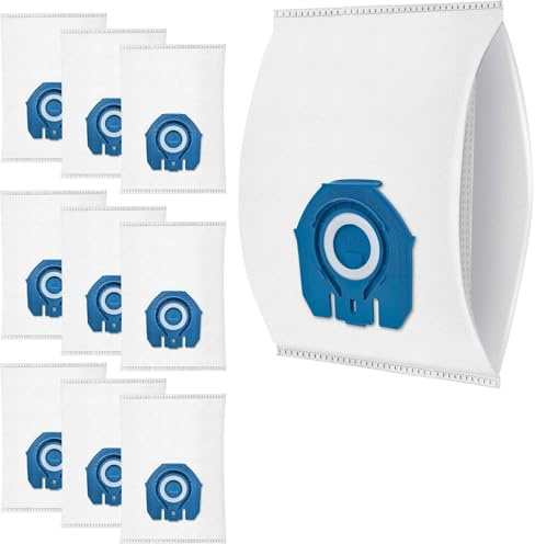 Compatible With Miele Hoover Bags, 10 Pack Replaces for Miele GN Vacuum Bags for Classic C1, Complete C3, C2, S227, S240, S270, S400, S2, S5, S8 Series Vacuum Cleaner(10p)