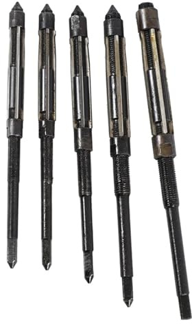 ZHaotn Alesatore regolabile, set di alesatori manuali in acciaio rapido da 6 mm a 9,25 mm, for uso su metallo