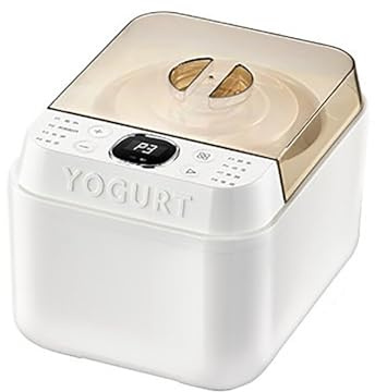 Macchina per Fare Lo Yogurt, Yogurtiera, Riscaldamento A Temperatura Costante, Salvaspazio, Ideale Anche per Preparare Kimchi, Natto e Vino di Riso