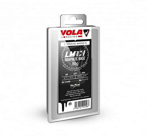 Vola Skiwachs für warmen Schnee Bases Spéciales Graphite LMach 80 g