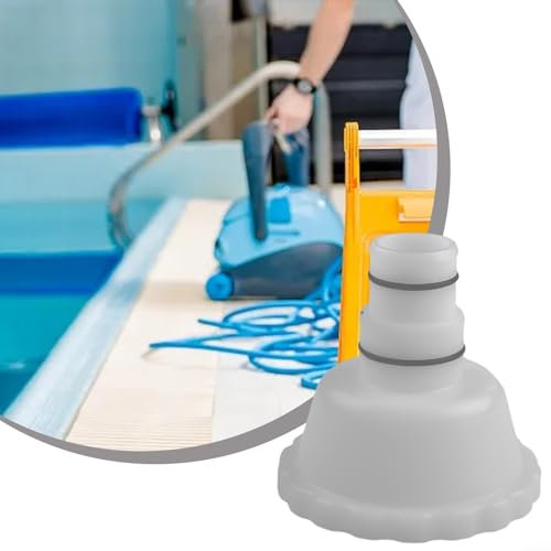 Lot de 4 adaptateurs pour skimmer RP/RX Skimmer avec 2 joints toriques pour piscines hors sol Summer Waves pour connexions de 3,8 cm sur filtre RP ou RX S