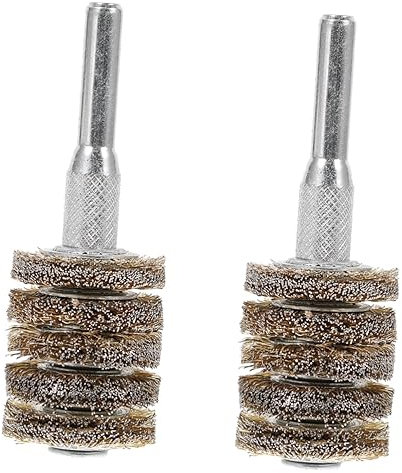 CIYODO 2pièces Brosse Métallique Rotative Pour Perceuse Accessoire De Nettoyage Pour Enlever La Peinture Compatible Avec Types De Perceuses De Fil Pour
