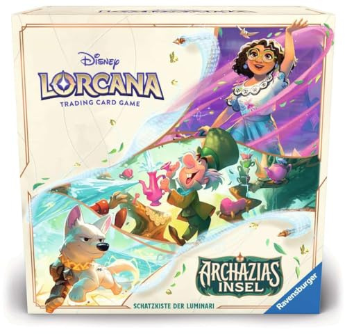 Disney Lorcana Trading Card Game: Archazias Isla - Cofre del Tesoro de Luminari (Español)