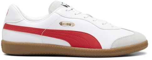 PUMA Mens King 21 Indoor Soccer Cleats - White - Size 10 M