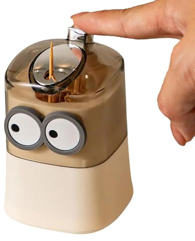 Supporto per stuzzicadenti con coperchio - Dispenser di supporto per stuzzicadenti, contenitore organizer per stuzzicadenti | Divertente contenitore per bacchette
