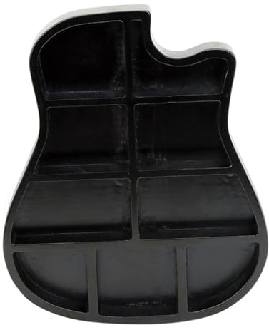 Warmhm Plektrumbox aus Robustem Material Organizer für Gitarrenplektren Aufbewahrungsbox für Kleine Utensilien Stabil und Wiederverwendbar Schützt vor Kratzern