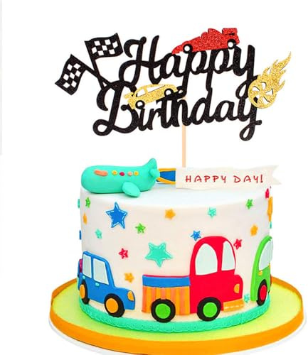Racing Car Cupcake Topper