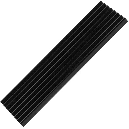 Didiseaon Disipador De Calor para Ssd con Almohadilla Térmica y Correas De Goma para Ordenadores y Portátiles Disipación De Calor Eficaz