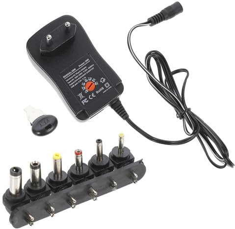 BESPORTBLE Adattatore di Alimentazione per Elettrodomestici Convertitore Caricabatterie Alimentatore Senza Rumore Protezione da Sovratensione e Cortocircuito Adatto per Router Luci LED