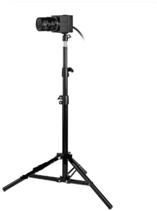 HD 5MP 1080P USB CMOS 30fps PC de Alta Velocidad Webcam Cámara Industrial 2,8-12mm Lente cámara IP CCTV con Soporte telescópico trípode,Óptica de Precisión(with Black Stand)